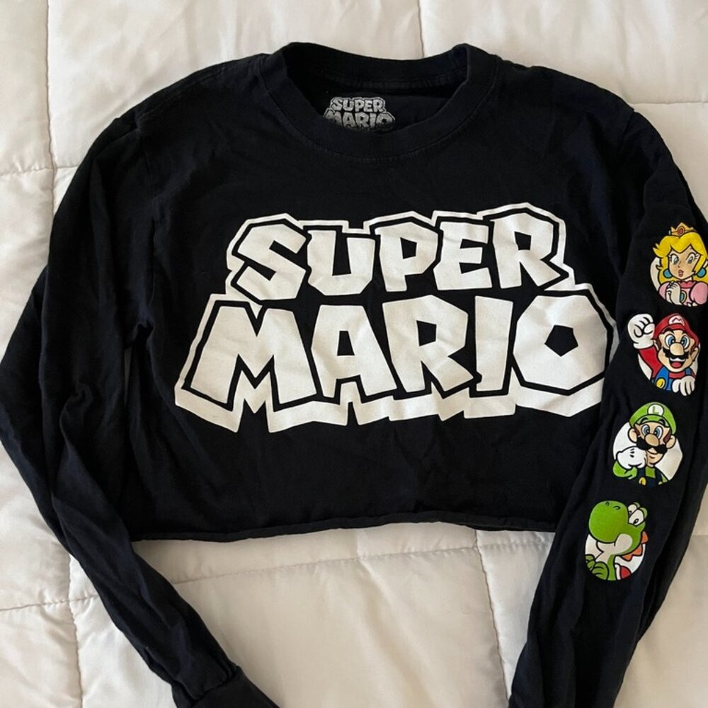 Super Mario Crop Top